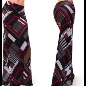 GEOMETRIC PRINT MAXI! ❤️